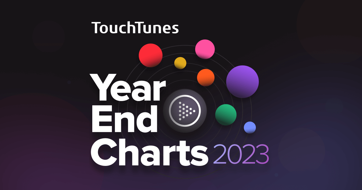 TouchTunes Year End Charts 2023