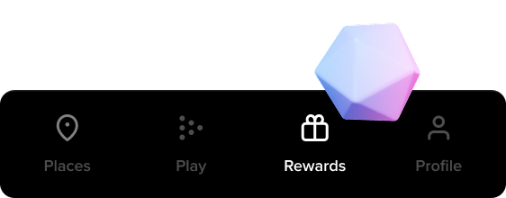 TouchTunes Rewards menu item
